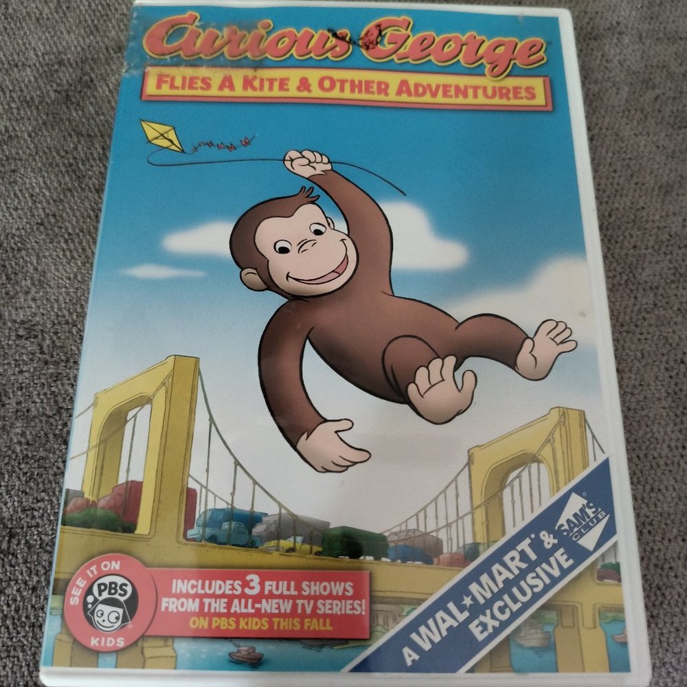 Curious George Flies A Kite & Other Adventure/ A Halloween Boo fest dvd movies